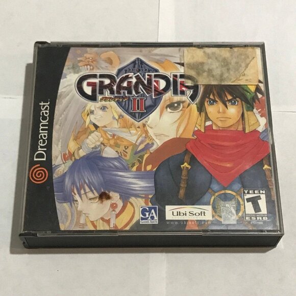 Grandia 2 for Sega Dreamcast (No Manual) - Picture 1 of 5